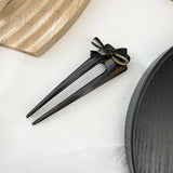 Retro U Shaped Hair Pin Tortoiseshell Woman Gift Hair Sticks Acetate Hairpins