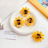 Acetic Flower Hair Clip Claw Hair Accessories
