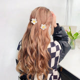 Acetic Flower Hair Clip Claw Hair Accessories