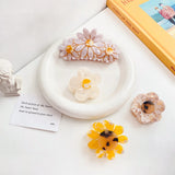 Acetic Flower Hair Clip Claw Hair Accessories
