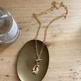 925 Sterling Silver Double Layer Necklace Non-Mainstream Red Necklace