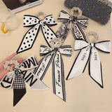 Pearl Headband Rope Ribbon Scarf Hairbands Gentle Lady Hair Belt