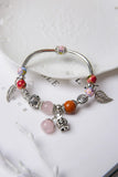Mori Series Sandstone Crystal Crown Bracelet DIY Jewelry