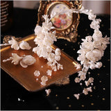 Petal Pendant Flower Headband Bride Hair Band Wedding Hair Accessories
