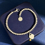 Cuff Bracelet for Women Ball Love Pendant Upper Arm Accessories