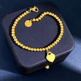 Cuff Bracelet for Women Ball Love Pendant Upper Arm Accessories