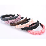 Chiffon Braid Hair Hoop For Women