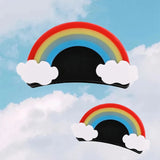 Rainbow INS Hair Claws Hair Accessories for Women Girls