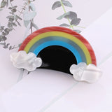 Rainbow INS Hair Claws Hair Accessories for Women Girls