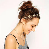 Pearl Flower Headband Bridal Headdress Retro Hair Accessories