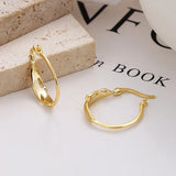 Sterling Silver Crystal Feather Hoop Earrings Wedding Party Jewelry