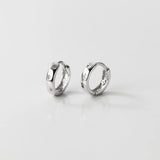 S925 Crystal Hollow Star Clip Earrings Wedding Party Jewelry