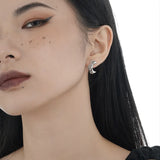 Irregular Pea Earrings 925 Sterling Silver