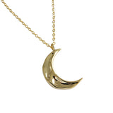 S925 Sterling Silver Necklace Minimal Moon Female Necklace Collar