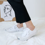 S925 Silver Thin Cross-chain Round Beads Anklet Foot Ornaments