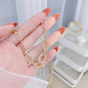 Zircon Minimalist Earrings Jewelry Accessories Sweet Glamour Gift