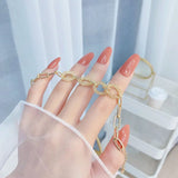Zircon Minimalist Earrings Jewelry Accessories Sweet Glamour Gift