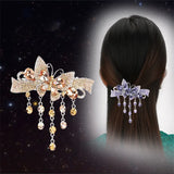 Classical Butterfly Tassel Hairpin for Women - Summer