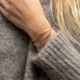 316L Stainless Steel Cuff Bangle for Women Blank Wrist Bracelet