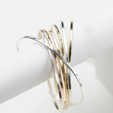 316L Stainless Steel Cuff Bangle for Women Blank Wrist Bracelet