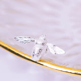 Bee Brooch 925 Sterling Silver Insect Collar Pin Brooch