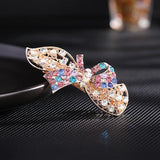 Rhinestone Spring Clip Hair Ornament