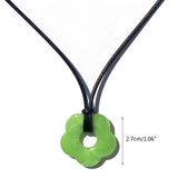 Acrylic Flower Choker Necklace - All-match Statement Jewelry