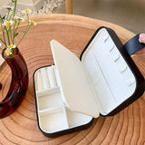 Portable Jewelry Storage Box with Fresh Style Design