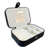 Portable Jewelry Storage Box with Fresh Style Design