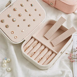 Portable Jewelry Storage Box with Fresh Style Design