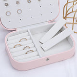 Portable Jewelry Storage Box with Fresh Style Design