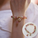 Strawberry Crystal Bracelet for Women