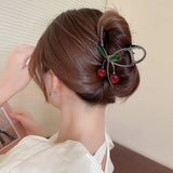 Colorful Cherry Hair Claw Clips for Women