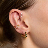 925 Sterling Silver Hoop Earrings Minimalist Jewelry