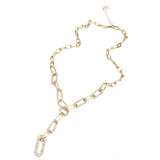 Hip-Hop Metal Chain Necklaces Gothic Jewelry