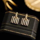 Pearl Small Bag Earrings Personalized Versatile Women Jewelry