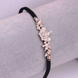 Rhinestone Bow Headband Hairpin Accessories Flannel Hair Band