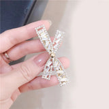 Bow Hairpin Duckbill Clip Wind Hair Ornament