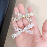 Bow Hairpin Duckbill Clip Wind Hair Ornament