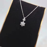 Daisy Flower Shell Necklace Tassel Butterfly Clavicle Chain for Women
