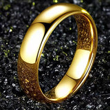 Stainless Steel Rings for Men Women Wedding Party Gift Size 7-11