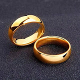 Stainless Steel Rings for Men Women Wedding Party Gift Size 7-11