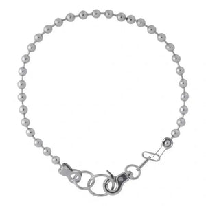 Korean-Style Steel Ball Stitching Chain Necklace Punk Hip-hop Disco