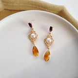 Vintage Pearls Earrings No Piercing Clip On Earrings