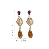 Vintage Pearls Earrings No Piercing Clip On Earrings