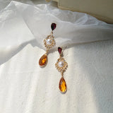 Vintage Pearls Earrings No Piercing Clip On Earrings