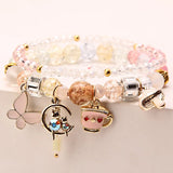 Dreamwalking in Wonderland Double Bracelets Student breaded Bracelet