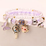 Dreamwalking in Wonderland Double Bracelets Student breaded Bracelet