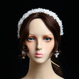 Fairy Flower Hair bands Earrings Set Wedding Accessories