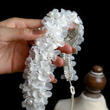 Fairy Flower Hair bands Earrings Set Wedding Accessories